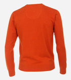 Redmond pullover v-hals oranje