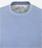 Redmond organic T-shirt wash & wear lichtblauw